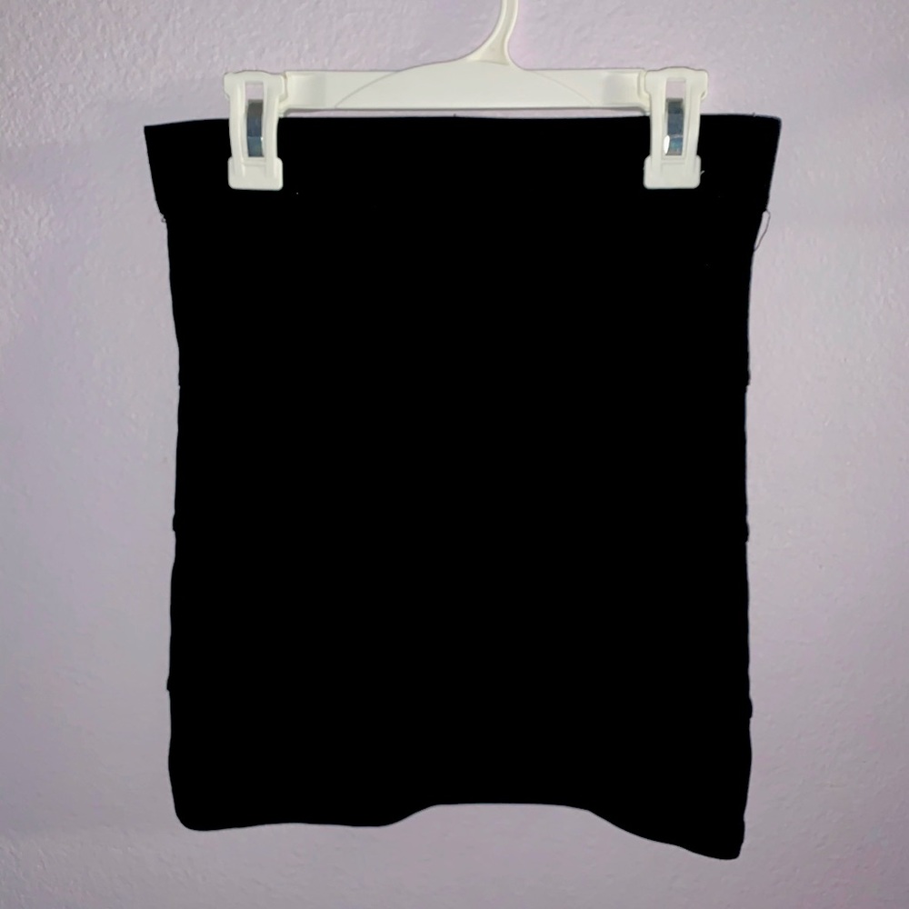 Black Tight Pencil Skirt